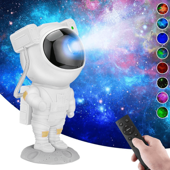 Projetor Astronauta Galaxy Dreams Luz Noturna - Seu Céu Estrelado em Casa